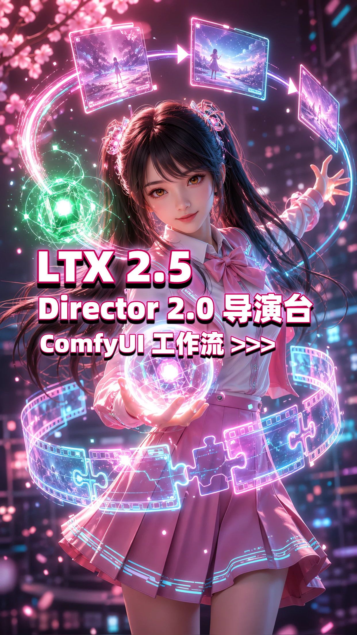 最低8G显存 LTX 2.5 + Director 2.0 - ComfyUI工作流