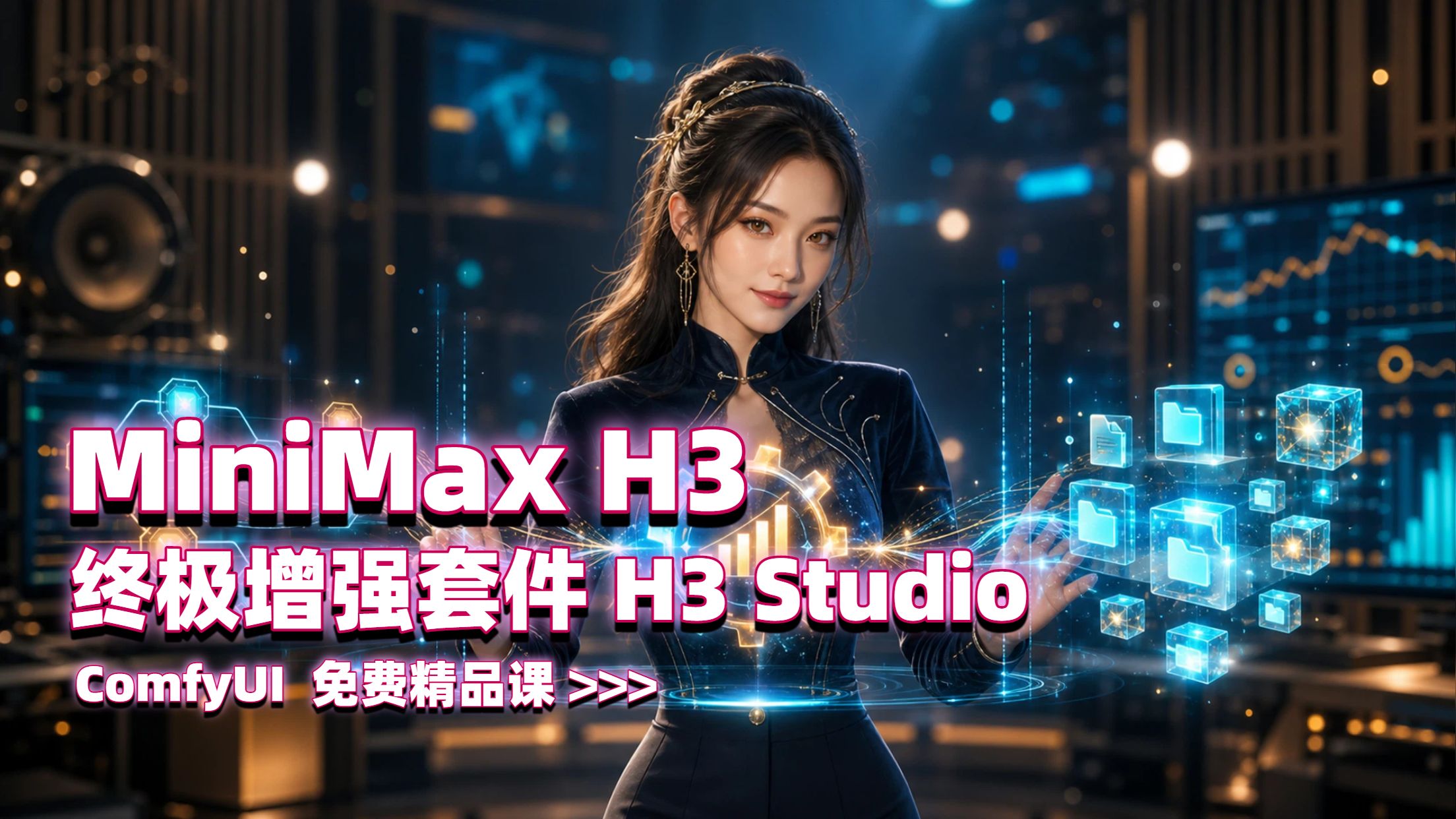 【终极拯救】MiniMax H3 显存焦虑终结者！4步极速 + 远景面部精修，H3 Studio 全家桶工作流！