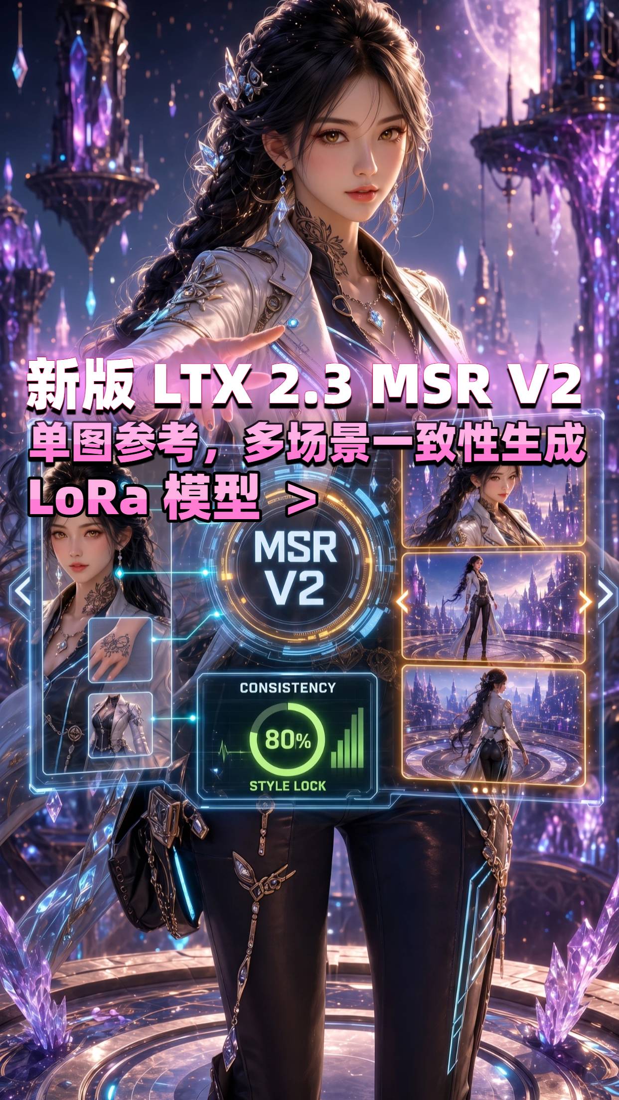 LTX-2.3-Licon-MSR-V2 LoRa 模型