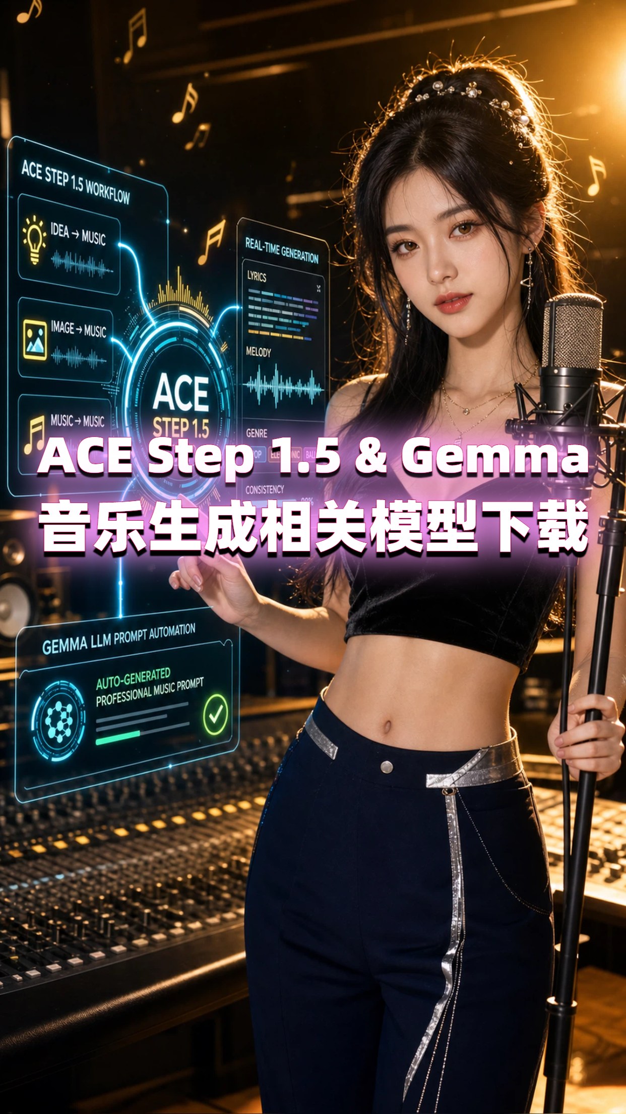 ACE Step 1.5 XL & Gemma 模型