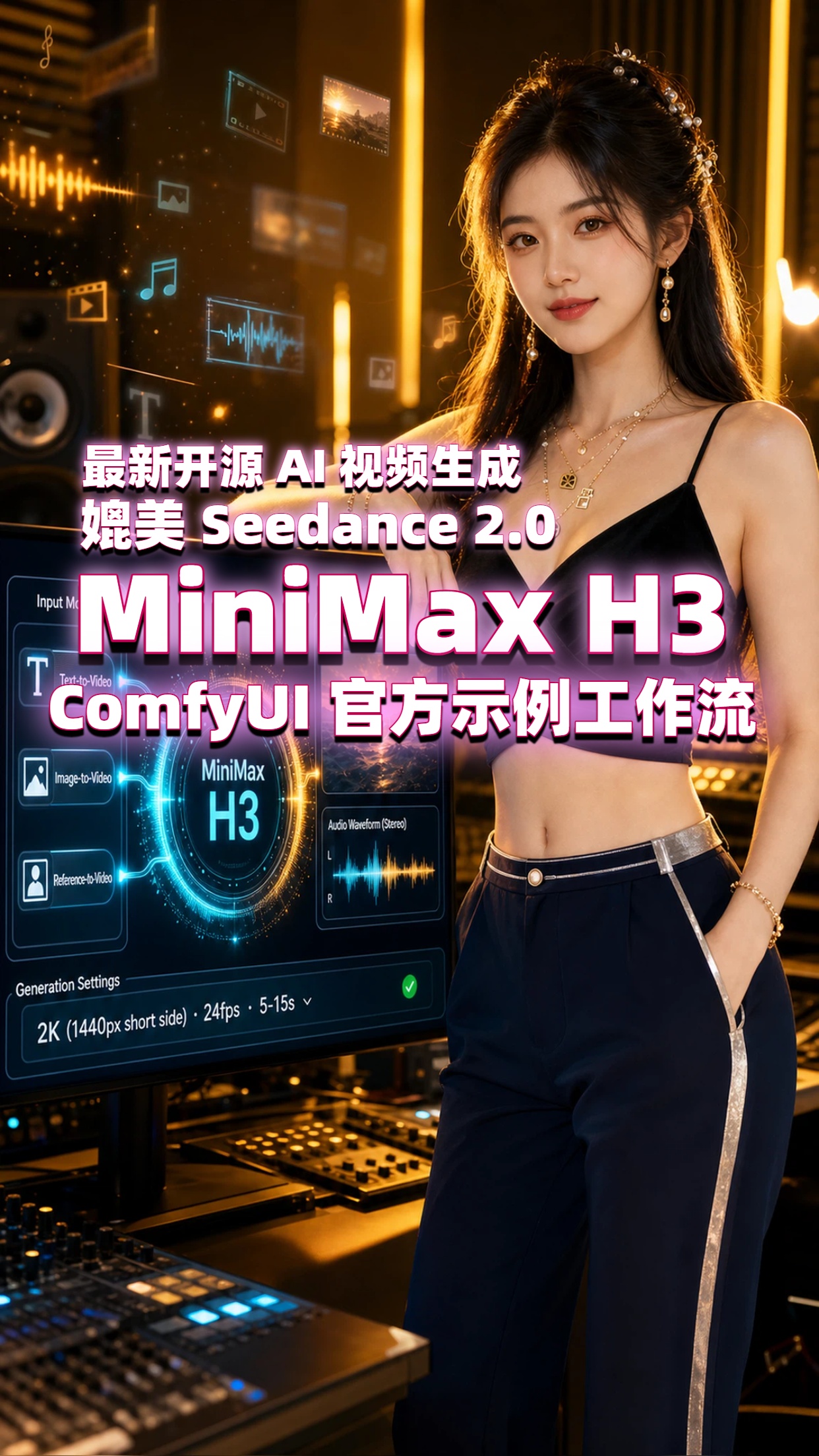 MiniMax 工作流集合(含3个免费工作流)