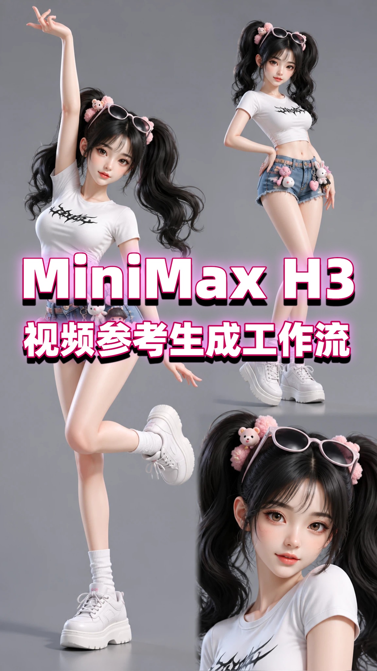 MiniMax-H3 V2V 视频到视频内容替换工作流