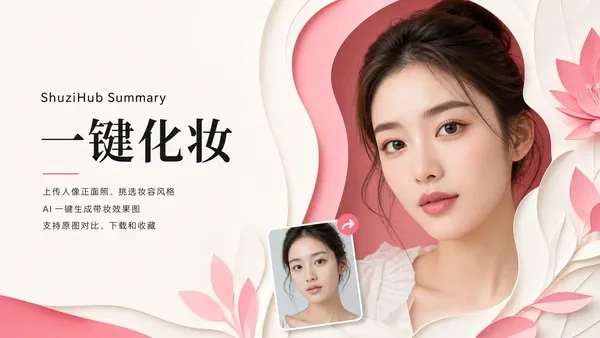 ShuziHub Summary 一键化妆