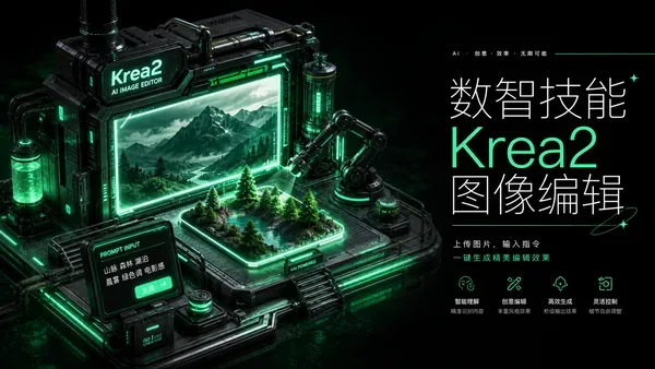 数智技能 Krea2 图像编辑