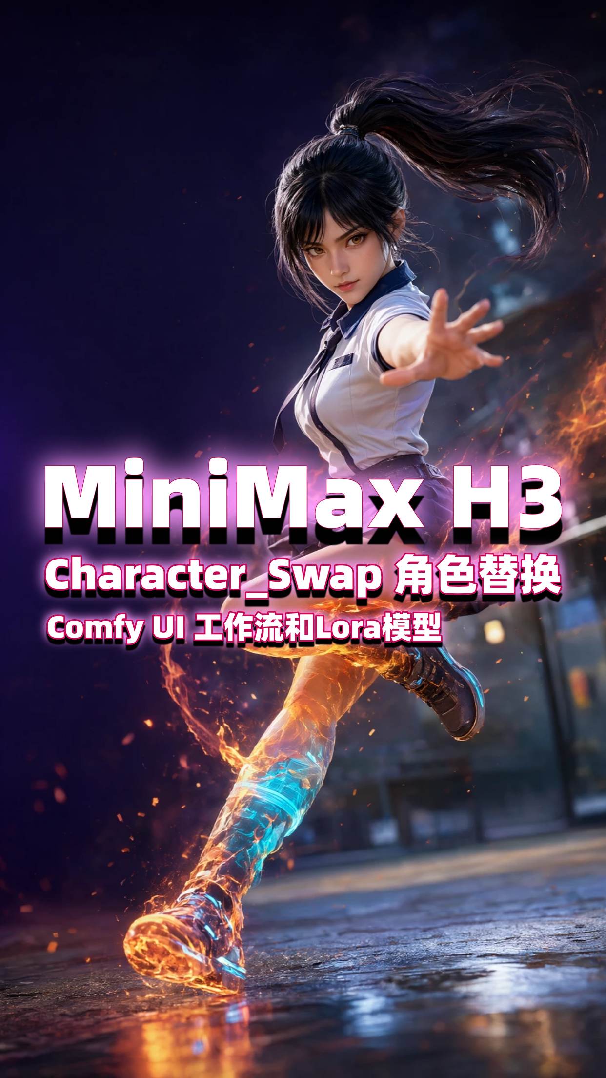 MiniMax-H3-Character-Swap-LoRA 和 工作流