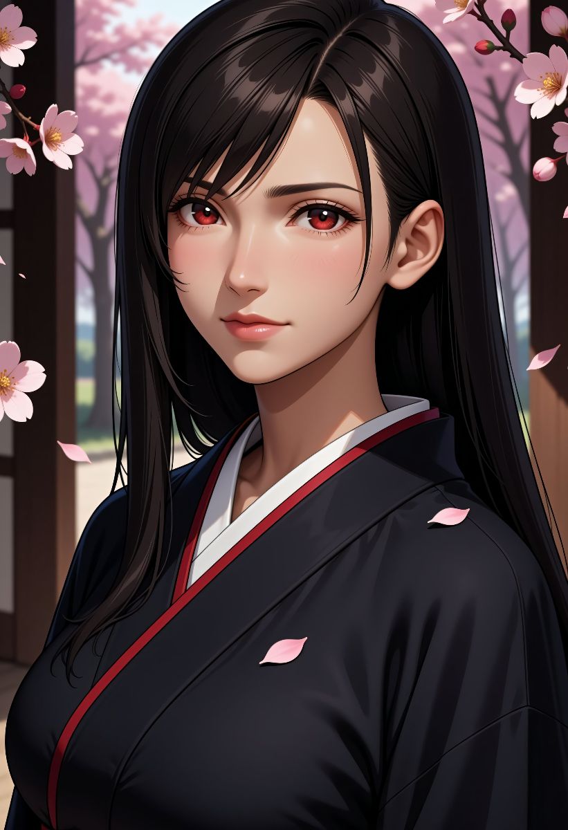 Tifa from Final Fantasy [IllustriousXL]：高画质角色LoRA，附高清放大技巧