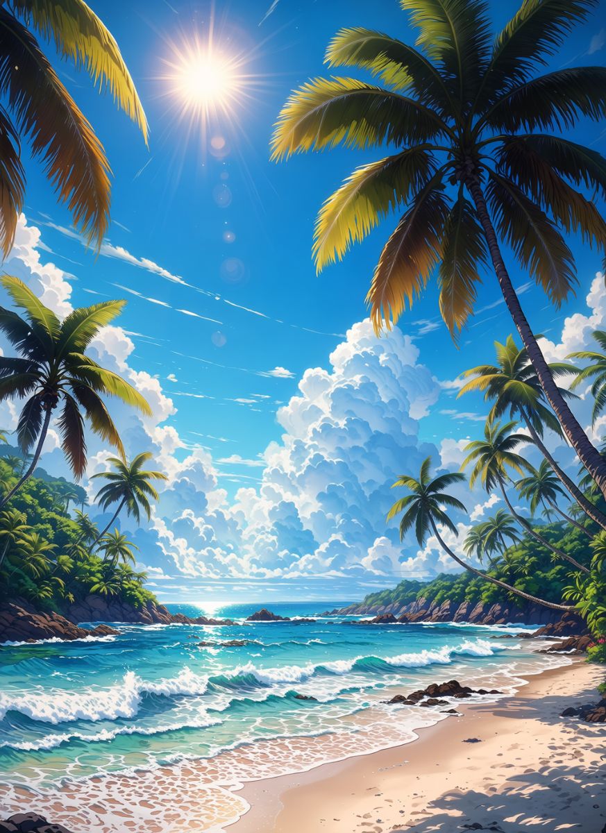Scenery Enhancer:自然风景背景增强 LoRA,触发词 scnr 提升画面氛围