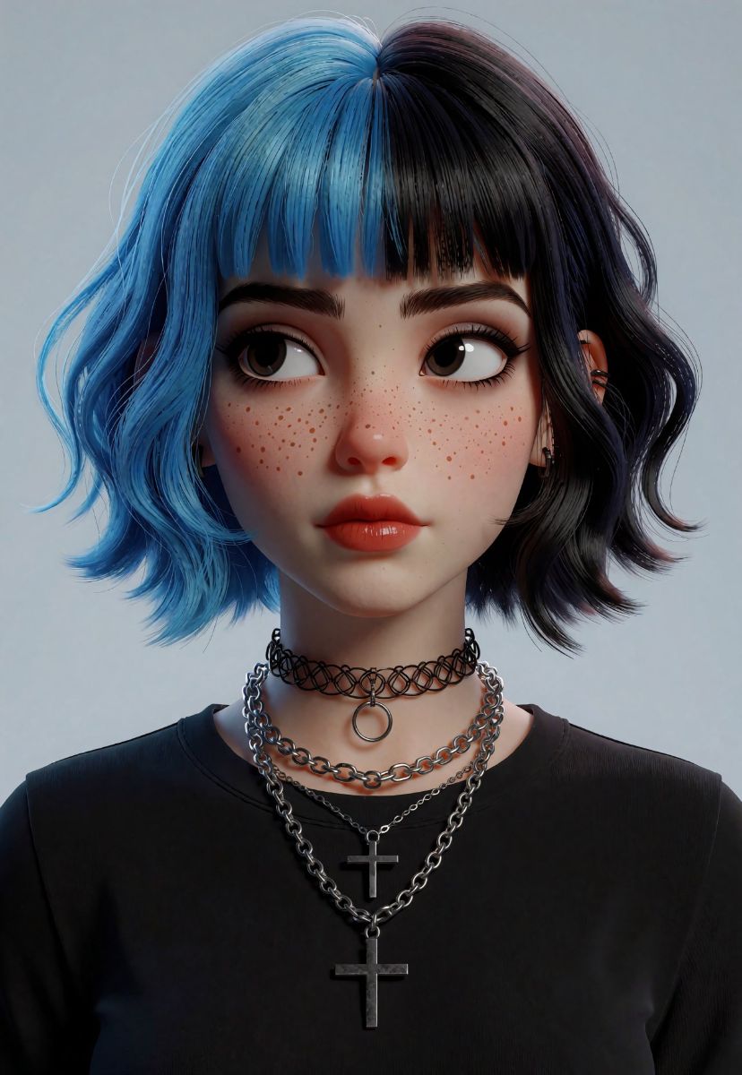 3D Render Style LoRA:Flux/Pony,精修4x放大