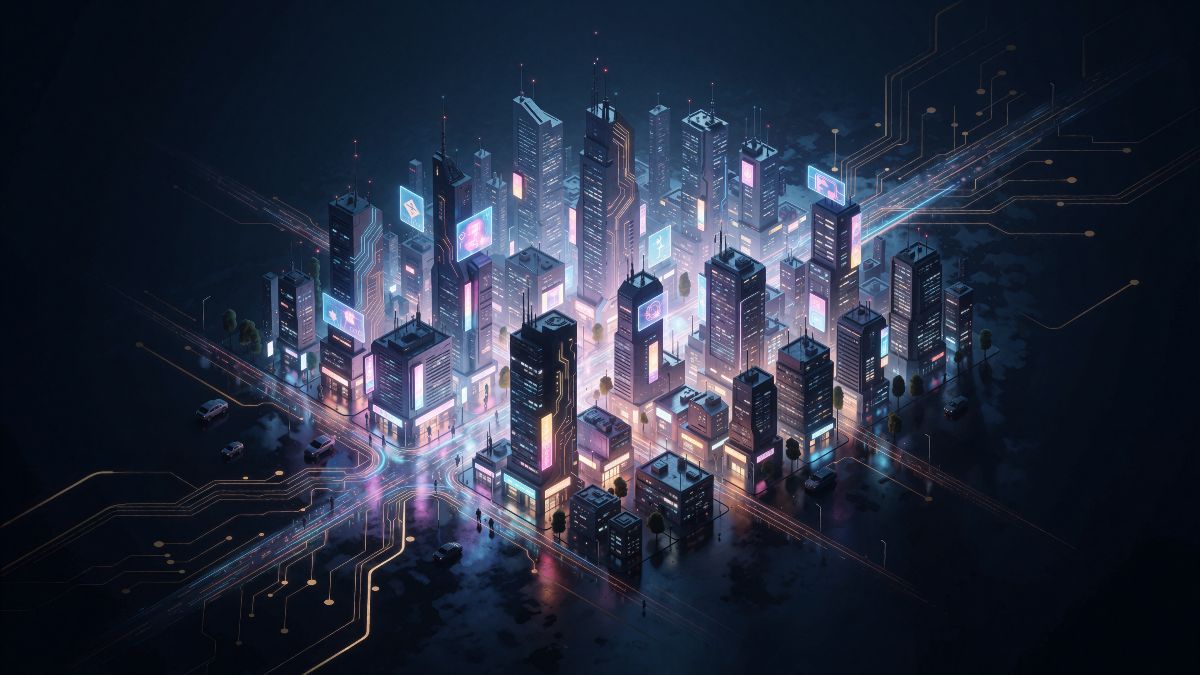 赛博世界Cyberworld Lora:anima版大场景赛博朋克插画生成利器